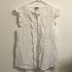 Kate Spade Lace sleeveless top size xs